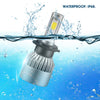 2PCS Car Headlight Bulbs H7 H4 LED Lights H11 9004 Hb3 9005 Hb4 9006 H27 881 9007 H1 H3 12V 72W 8000LM 6000K S2 Auto Headlamps