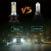 2PCS Car Headlight Bulbs H7 H4 LED Lights H11 9004 Hb3 9005 Hb4 9006 H27 881 9007 H1 H3 12V 72W 8000LM 6000K S2 Auto Headlamps