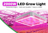 2000W LED Grow Light Full Spectrum UV&IR Chips Phytolamp For Plants Greenhouse Hydroponics Grow Lamp Indoor Plant Flower Seeding