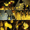 200LED Solar String Lights Outdoor Crystal Fairy Light Chritmas Garland 8 Modes Waterproof Patio Light for Garden Party Decor