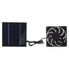 10W Solar Panel Fan Kit Solar Powered Fan for Small Greenhouses Doghouses Sheds Ventilation