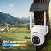 4G Sim Card 5MP Wireless Solar Panel Camera PTZ Outdoor Human Detection Long Standby Audio Wifi CCTV Security Camera UBOX