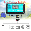 DC 12V Brushless Solar Water Pump Kit Time Control Solar Controller 350L/H Ultra-quiet Submersible Motor Garden Fountain Decor