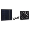 10W Solar Panel Fan Kit Solar Powered Fan for Small Greenhouses Doghouses Sheds Ventilation