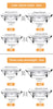 10pcs/Lot LED Downlight 5W 9W 12W 15W Recessed Ceiling Lamp Round LED Panel Down Lights Spotlight For Living Room Lighting