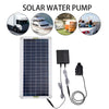 50W 800L/H Brushless Solar Power Water Pump Set Ultra-quiet Submersible Water Pump Motor Fish Pond Garden Fountain Decoration