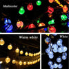 200LED Solar String Lights Outdoor Crystal Fairy Light Chritmas Garland 8 Modes Waterproof Patio Light for Garden Party Decor