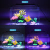 Aquarium LED Light Super Slim Fish Tank Aquatic Plant Grow Lighting Waterproof Bright Clip Lamp RGB LED 31-120cm for Fish Tank