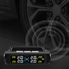 Intelligent TPMS Solar Tyre Pressure Monitoring System Parking Sensors For Cars Temperature Tire Air Pressure Gauge