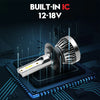 2pcs H1 H4 H7 H11 LED Bulb HB3 9005 HB4 9006 H9 Car Headlight High Low Beam 12V 6000K H3 H8 H27 881 PS24W Fog Light Auto Lamp